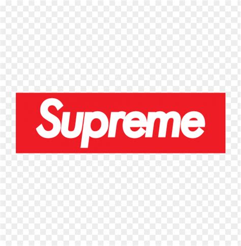 supreme logo no background